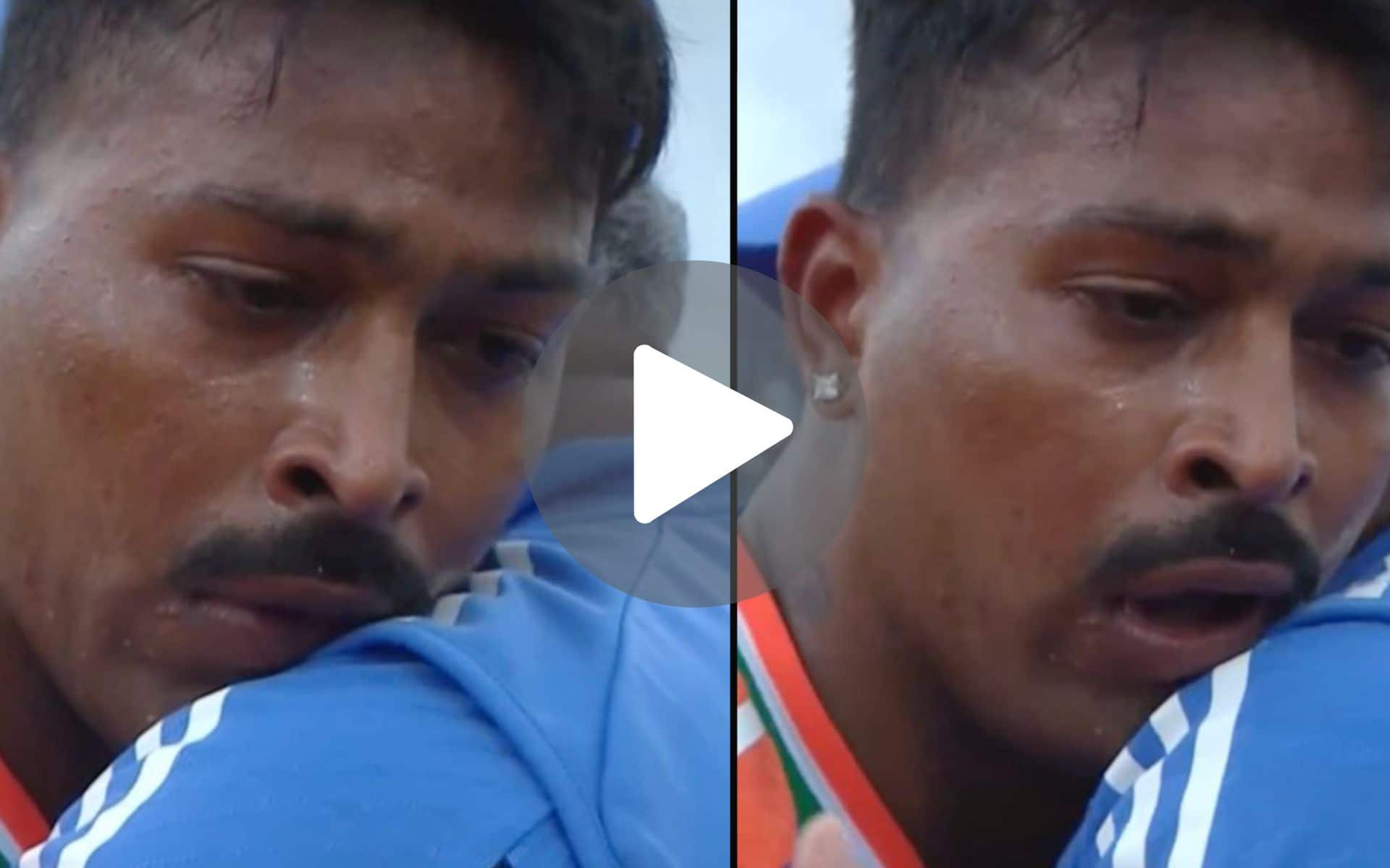 [वीडियो] भारत के T20 विश्व कप ख़िताब जीतने पर हार्दिक पंड्या नहीं रोक पाए अपनी खुशी के आंसू